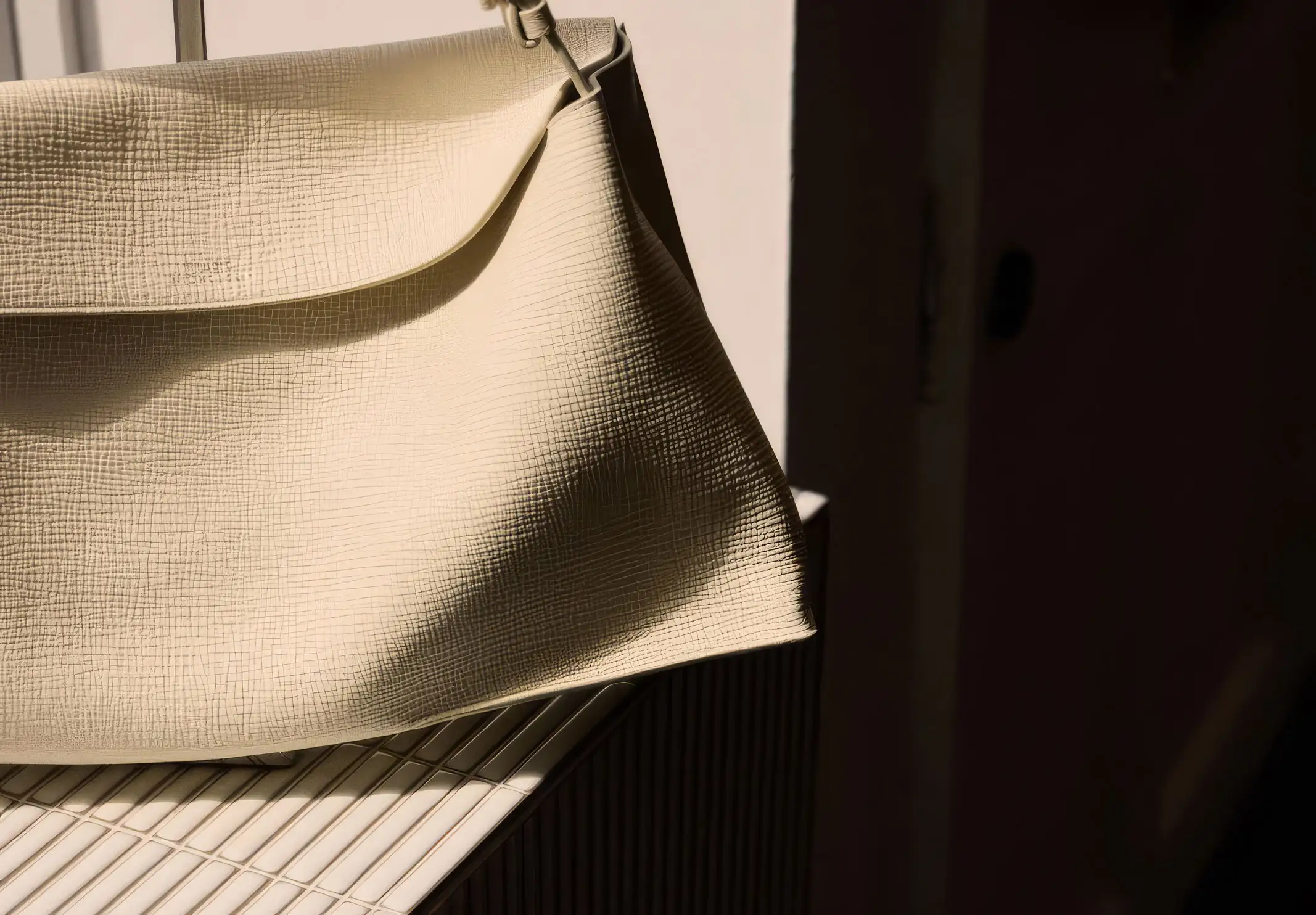 Material and fabric detail from a bespoke retail interior